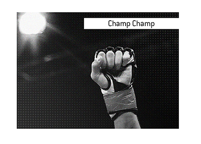The term Champ Champ was coined by the MMA fighter Conor McGregor after winning the Lightweight title in addition to the Featherweight title.