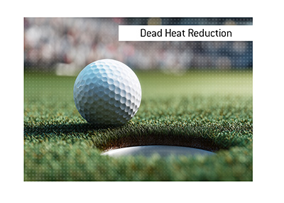 The meaning of the betting term Dead Heat Reduction is explained.  How does this bet work?