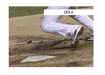 Designated For Assignment (DFA) definition and meaning.  A detailed look into one of Major League Baseball rules.