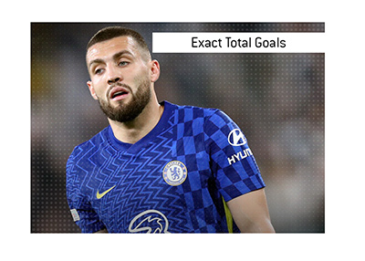 In photo: Mateo Kovacic of Chelsea FC.  The meaning of the betting term Exact Total Goals is explained.  What is it?