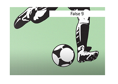 The meaning of the False 9 position in soccer is explained.  What is it?