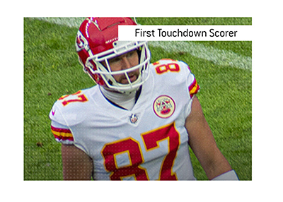 Travis Kelce of the Kansas City Chiefs - The first touchdown scorer bet explained.