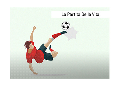 The King explains the meaning of the Italian term La Partita Della Vita.  What is it and what could it be for a professional as well as the amateur player?