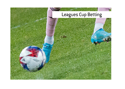 The Leagues Cup and betting on the new tournament.  In photo:  Inter Miami player.