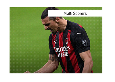Zlatan Ibrahimovic is celebrating a goal for AC Milan.  What is the meaning of the term Multi Scorers in sports betting?
