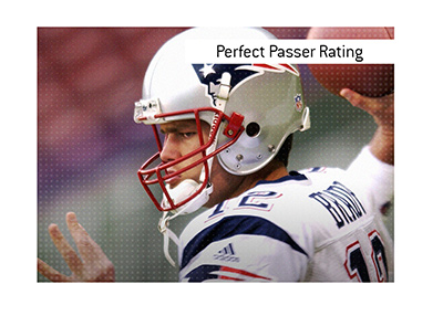 The meaning of the term Perfect Passer Rating is explained in detail.  What is it?