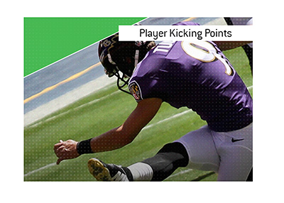 The meaning of the term Player Kicking Points is explained.  What is it?  In photo: Justin Tucker of Baltimore Ravens.