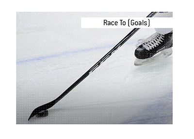 What is the meaning of the sports betting term Race to Goals when it comes to the sport of hockey?  The King explains.
