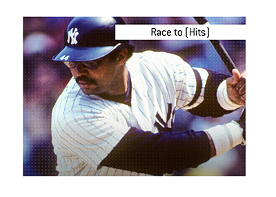 The famous New York Yankees player Reggie Jackson - What are Race to Hits whnen it comes to betting on baseball?