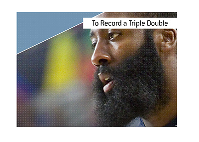 In photo: James Harden playing for the US national team.  What is the meaning of to record a triple double in basketball?  The King explains.