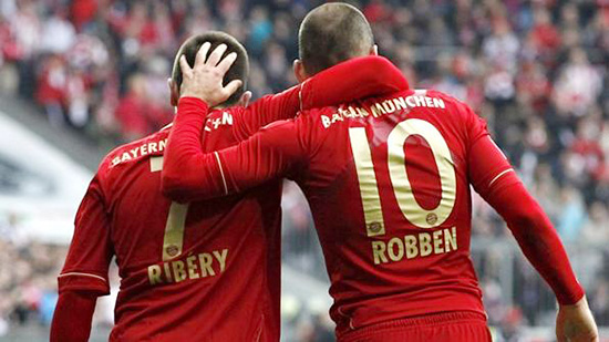 Franck Ribbery and Arjen Robben - The Robbery - Bayern Munich