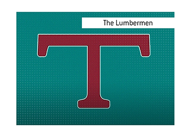 The team that lasted only one game in professional football - The Tonawanda Kardex Lumbermen - Logo.