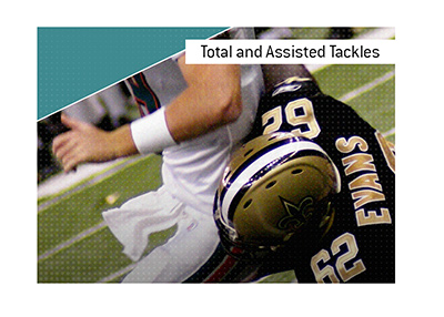 The meaning of the betting term Total Tackles and Assisted Tackles is explained.  What does it mean?