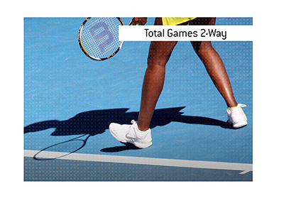 The King explains the meaning of the tennis term Total Games 2-way.  What is it and how does this betting line work?