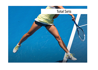 What type of a bet is Total Sets in the game of tennis?  Explained with example provided.  One of the most popular bets in the game.