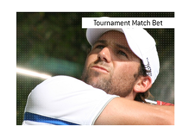In photo: Sergio Garcia hits the ball.  The meaning of Tournament Match Bet is explained.