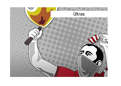 Who are the Ultras in the world of football?  Illustration.  What is the origin of the term?