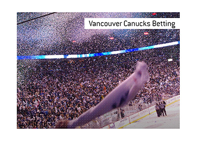 The King explains how betting on the Vancouver Canucks is done.  What are Puck and Money Lines?