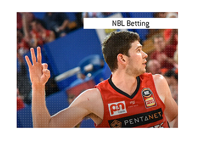 National Basketball League is the highest profile league in Australia and New Zealand. Bet on the NBL. In photo: Kings vs. Wildcats game moment.