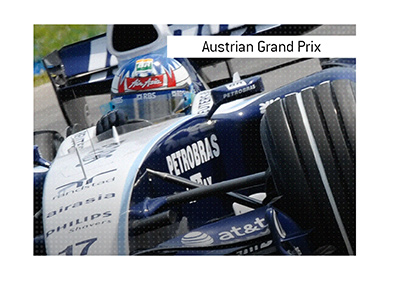 Bet on the Formula 1 Austrian Grand Prix event. In photo: Alexander Wurz in his machine.
