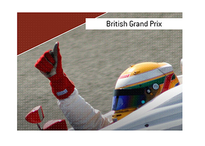 British Grand Prix is one of the most famous races on the F1 circuit. In photo: Lewis Hamilton, one of the all-time greats.