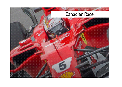 The Canadian Grand Prix is one of the most popular F1 races of the year.  The venue is the Circuit Gilles Villeneuve in Montreal.  Bet on it!