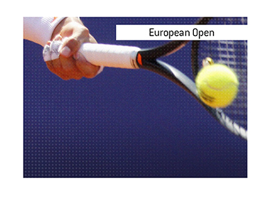The European Open tennis tournament is played on hard indoor courts in Antwerp, Belgium.