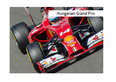 In photo: Alfredo Alonso driving for Ferrari at the Hungarian Grand Prix. The next event takes place in the second half of July. Bet on it!