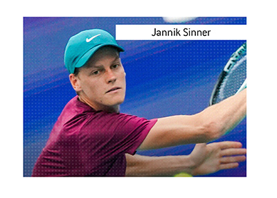The 2023 Open Sude de France winner - Jannik Sinner.  Bet on this tennis tournament.