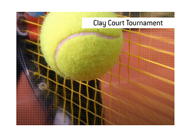 The annual ATP Estoril tennis tournament is played on clay courts.