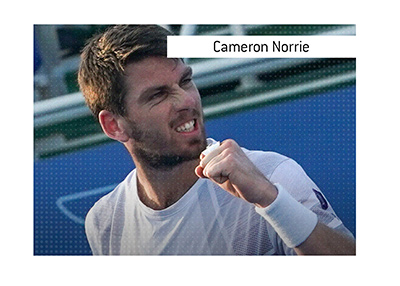 The 2023 Rio Open winner - Cameron Norrie from the United Kingdom.