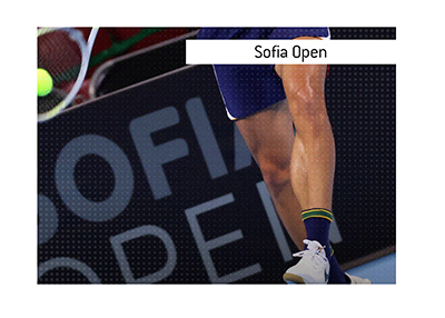 In photo:  A moment from the Sofia Open tennis tournament.  Where is the best place to bet on the event?