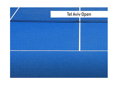 The Tel Aviv Open tennis tournament blue court is ready for action. What is the best place to bet on this event?