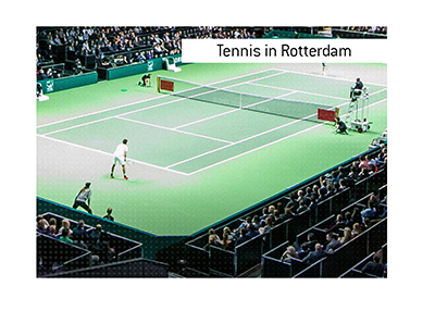 The tennis elite comes to Rotterdam for the ABN AMRO Open every February. The legendary tournament has been around since 1972.  Bet on it!