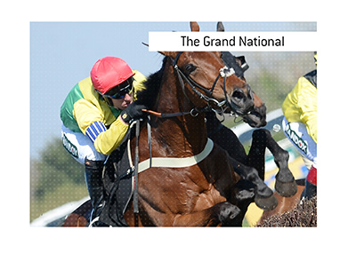 The Grand National horse race in Liverpool England is well-known around the world.  Bet on it!