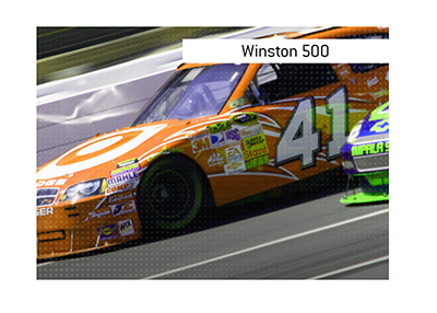 The Windston 500, currently known as the Geico 500 - NASCAR race at the Talladega Superspeedway in Lincoln, Alabama.  Bet on it!