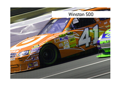 The Windston 500, currently known as the Geico 500 - NASCAR race at the Talladega Superspeedway in Lincoln, Alabama. Bet on it!