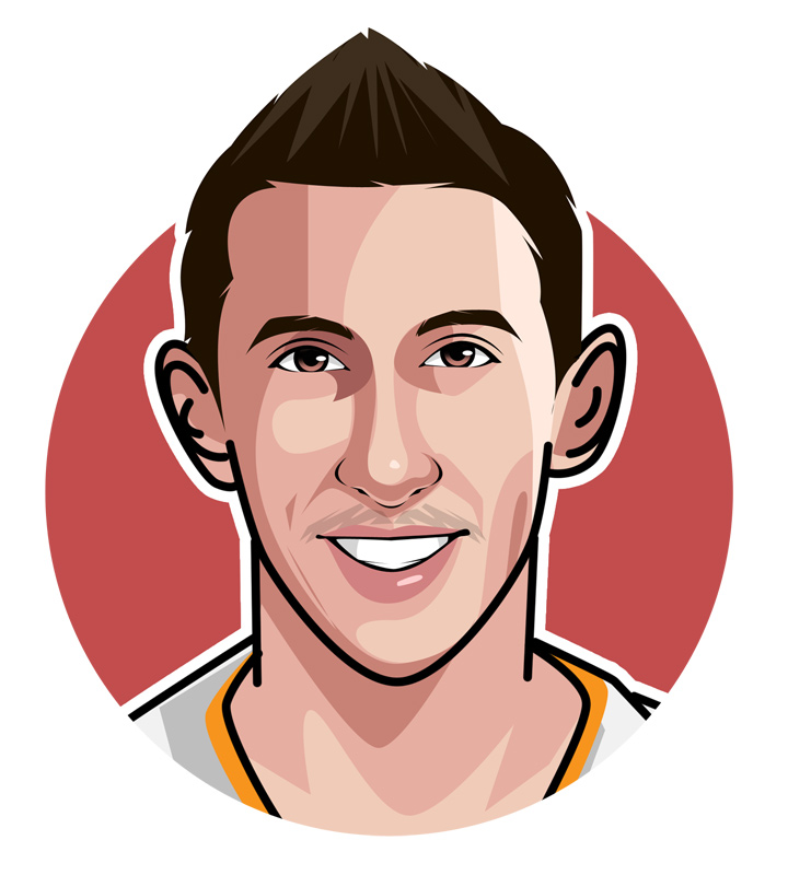 Portrait of Angel Di María by saray on Stars Portraits