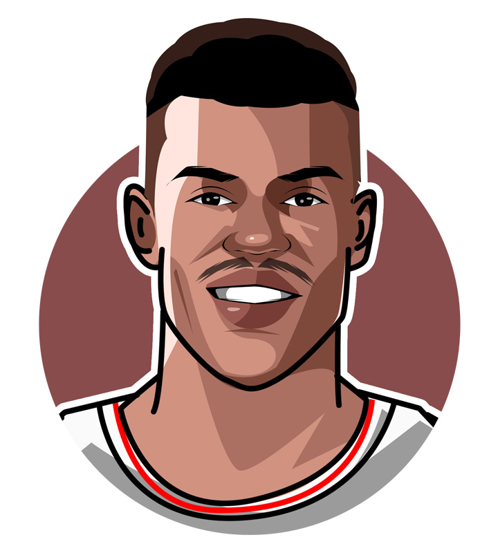 David Robinson aka The Admiral - Illustration.  Profile drawing.  Art.  Avatar.  One of the best big men in the game of basketball.