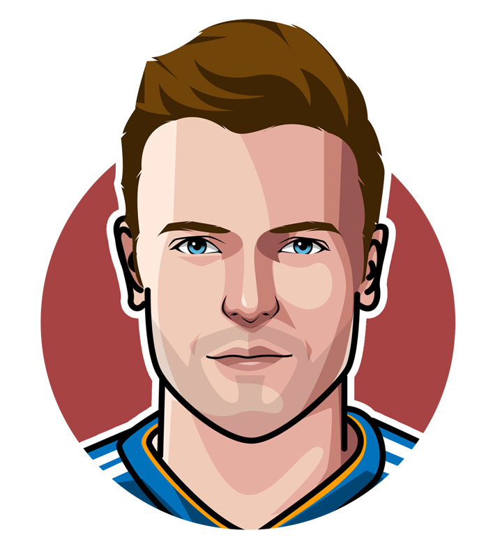 Jamie Vardy illustration.  Art.  Drawing.  Avatar.  Player profile.  Leicester Blue.