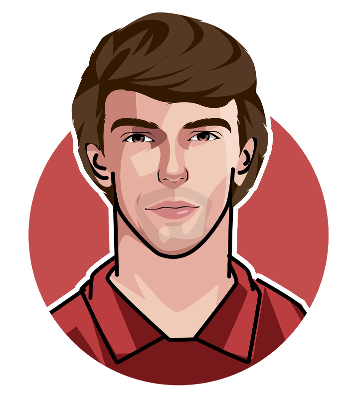 Joao Felix is one of the best football players of today.  Illustration.  Profile drawing.  Avatar art.  The Golden Boy.  Hurricane Felix.