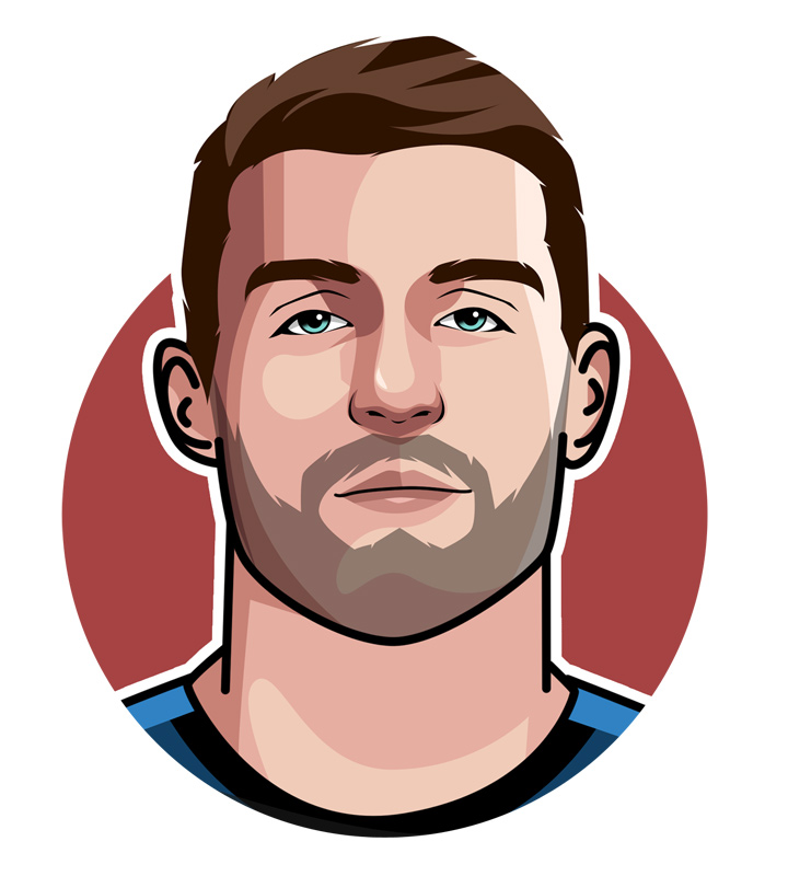 Player profile and illustration - Mateo Kovacic - Croatia, Chelsea, Real Madrid, Inter - Kova.  Art.  Drawing.