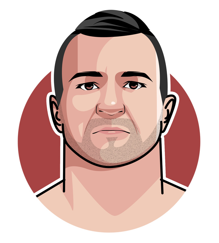 Mirko Filipovic, aka Cro Cop - Profile drawing.  Sketch.  Illustration.  Art.