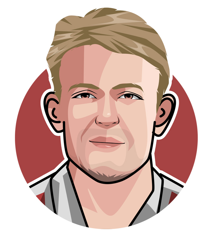 Robert Prosinecki - The genius footballer from Croatia - Profile illustration.  Drawing