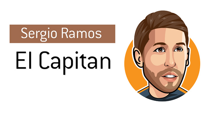 The one and only - Sergio Ramos - also known as the El Capitan.