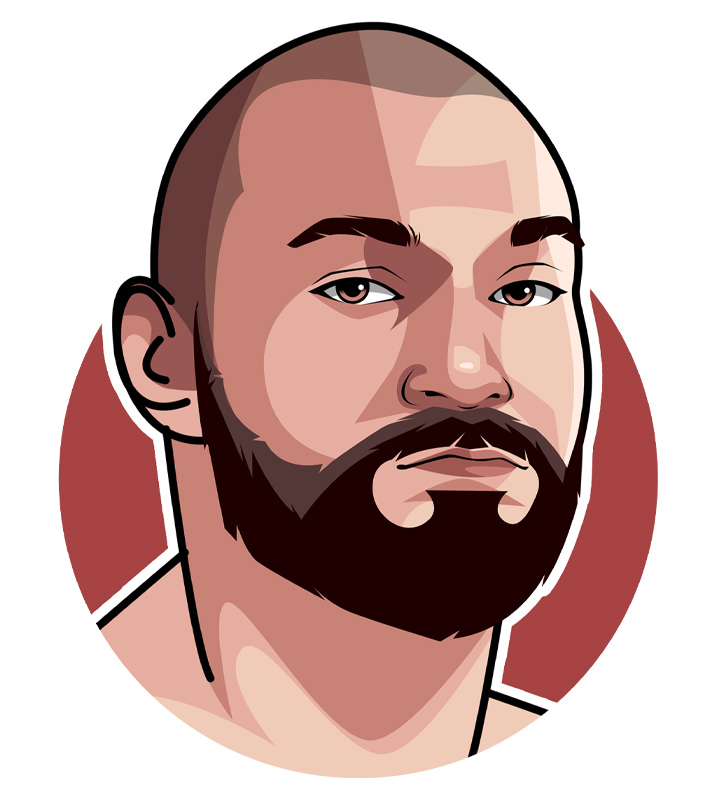 Tyson Fury, also known as The Gyps King - Profile illustration.  Drawing.  Art.  How did this famous boxer get his nickname?