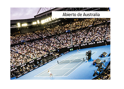 Cuotas de apuestas para el torneo de tenis Abierto de Australia.