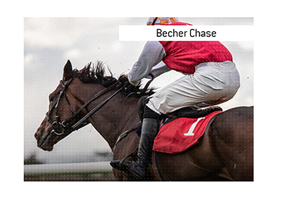 Becher Chase is a turf course handicap race with 21 fences to be jumped. Bet on it!